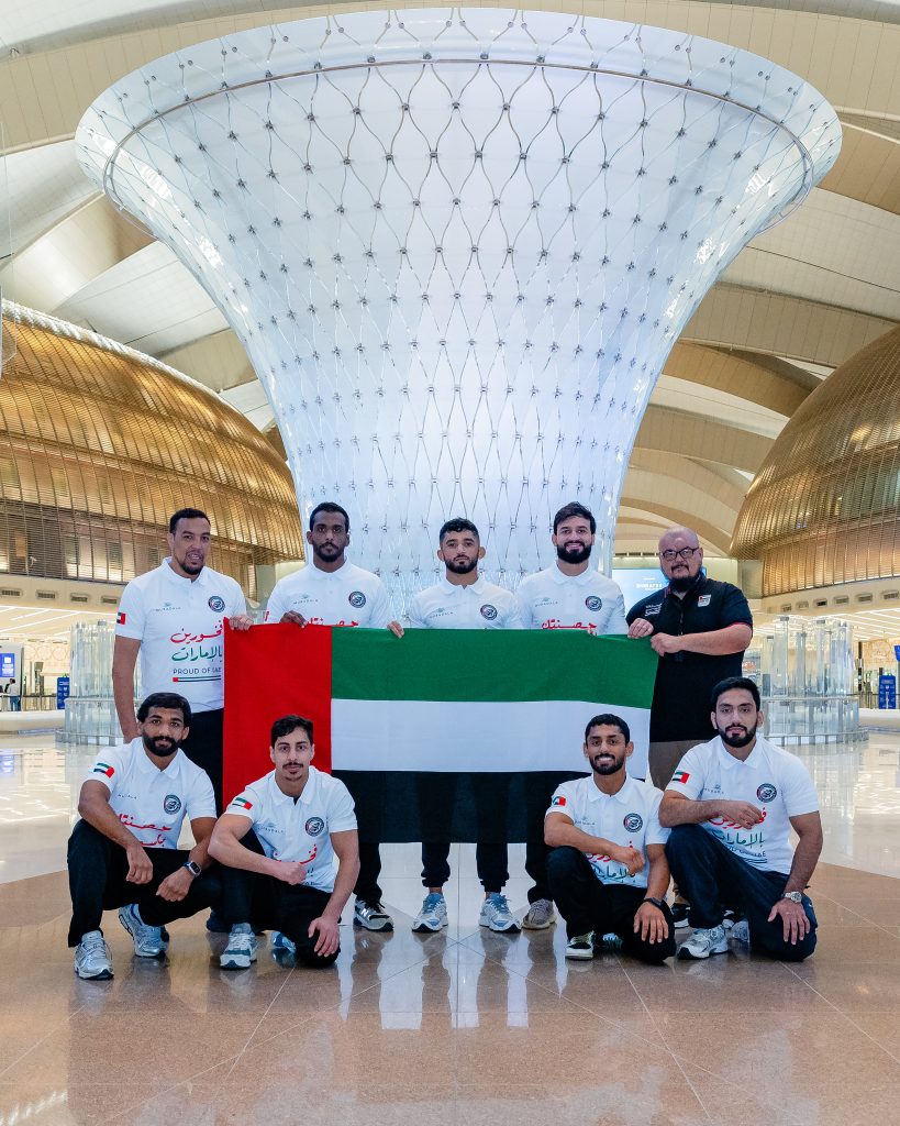 المنتخب الوطني للجوجيتسو إلى الصين للمشاركة في دورة الألعاب الآسيوية الشاطئية