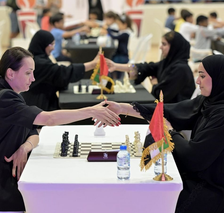 انطلاق بطولة أكاديمية فاطمة بنت مبارك الدولية لشطرنج السيدات غدا