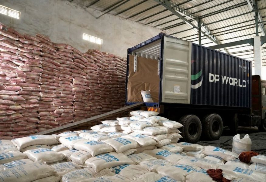 موانئ دبي العالمية وبرنامج الأغذية العالمي ينقلان 5,000 طن من الأرز دعما لغير القادرين بأفريقيا