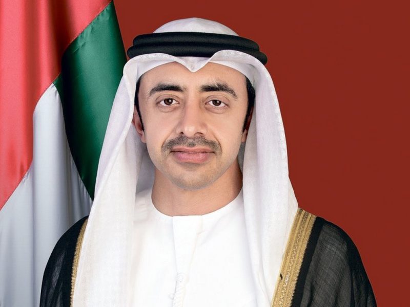 عبدالله بن زايد: الإمارات عنوان للأخوّة الإنسانية ومنارة للعمل الإنساني
