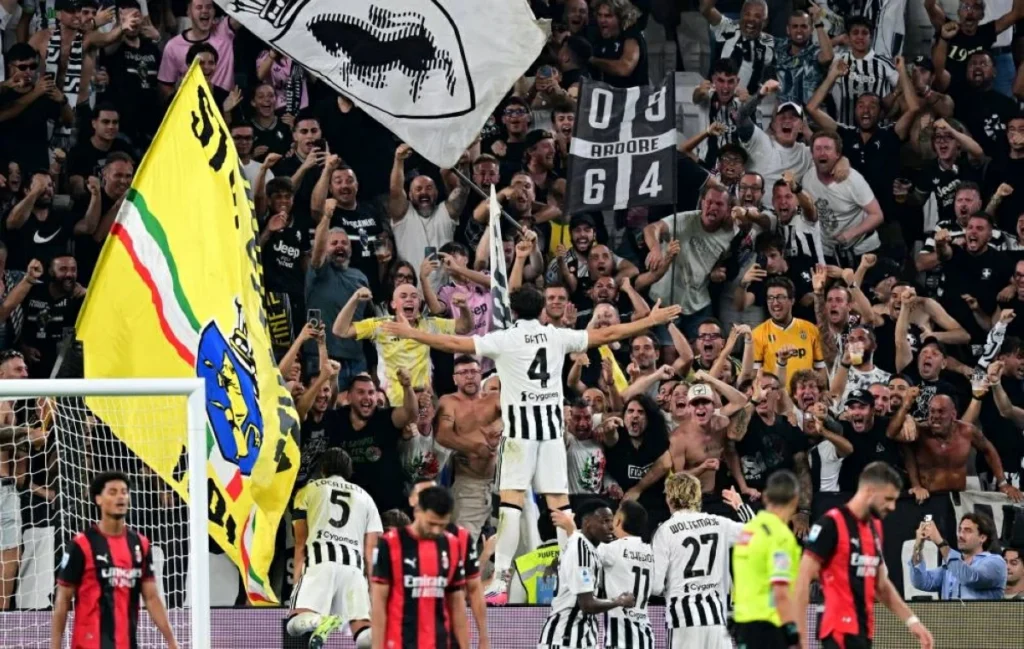 ميلان يفرط بالفوز في معقل يوفنتوس