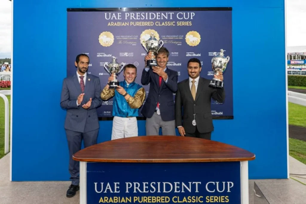 «روميو إيه تي» بطل كأس رئيس الدولة للخيول العربية الأصيلة