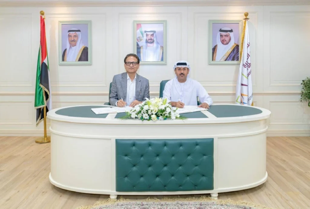 مشروع جديد لإنتاج الجير الحي في الفجيرة