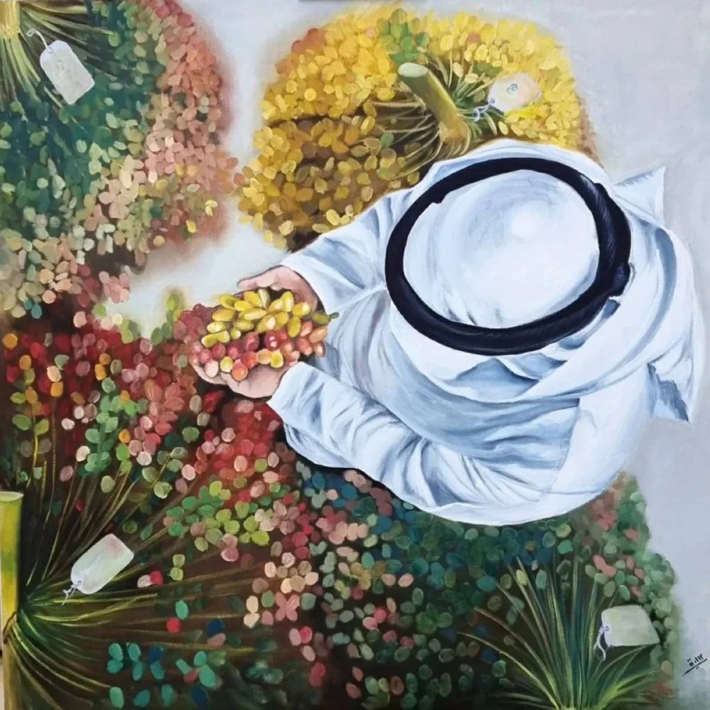 عالية المنصوري… «النخلة» محور الحكاية الأولى