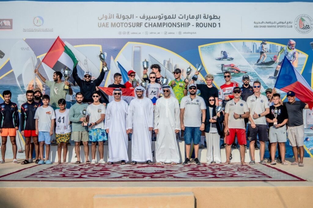 الإمارات تحصد 4 ميداليات في ختام الجولة الأولى من البطولة الوطنية للموتوسيرف