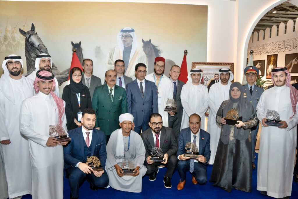 جائزة سمو الشيخ منصور بن زايد آل نهيان لتصوير الخيل العربي تكرّم الفائزين بدورتها الـ12 بالمغرب