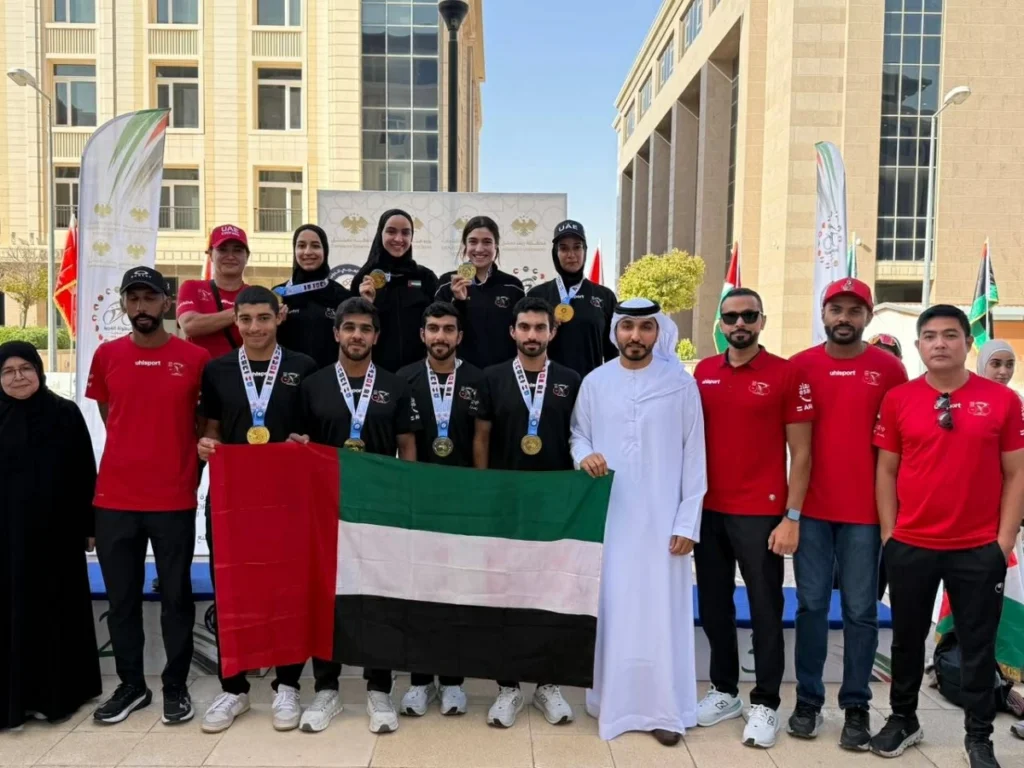 الإمارات ترفع رصيدها إلى 10 ميداليات في «عربية الدراجات»